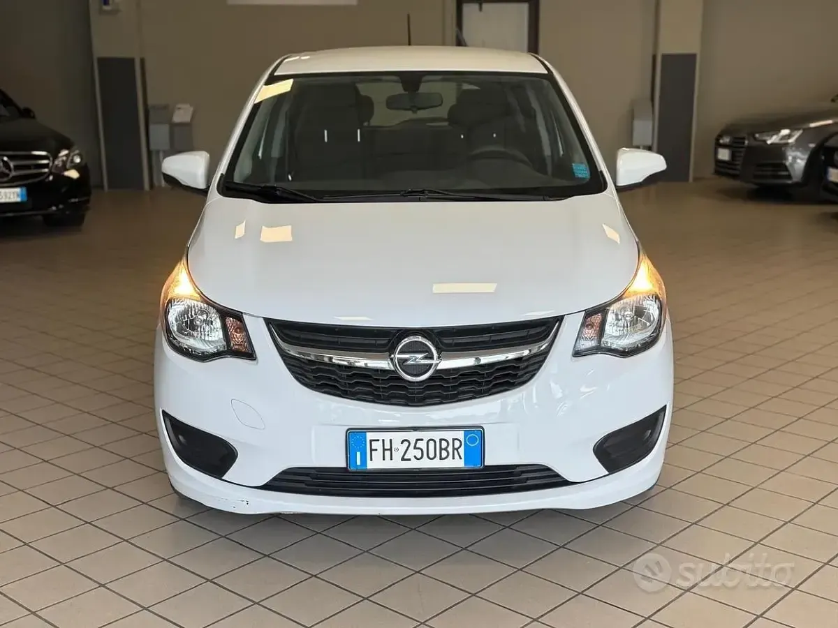 Usata Opel Karl 75 CV (55 kW) 2017 Bianco Utilitaria