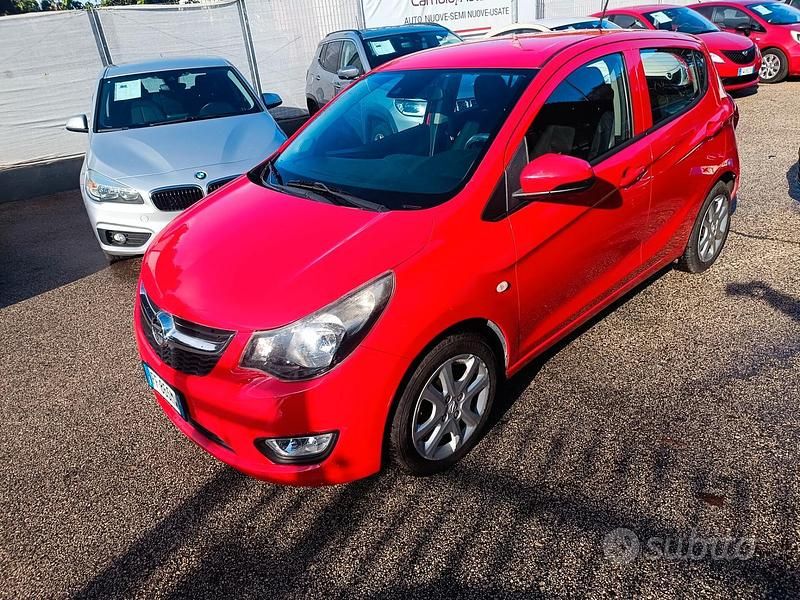 Usata Opel Karl 75 CV (55 kW) 2016 Rosso Utilitaria
