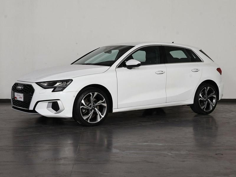 Bianco ibis Usata 2021 Audi A3 Sportback g-tron Advanced Plus Due volumi | 23.500 € (Buon prezzo) - Immagine 1/4