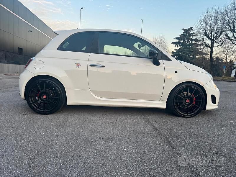 Usata Abarth 500 Competizione 160 CV (117 kW) 2010 Bianco Utilitaria