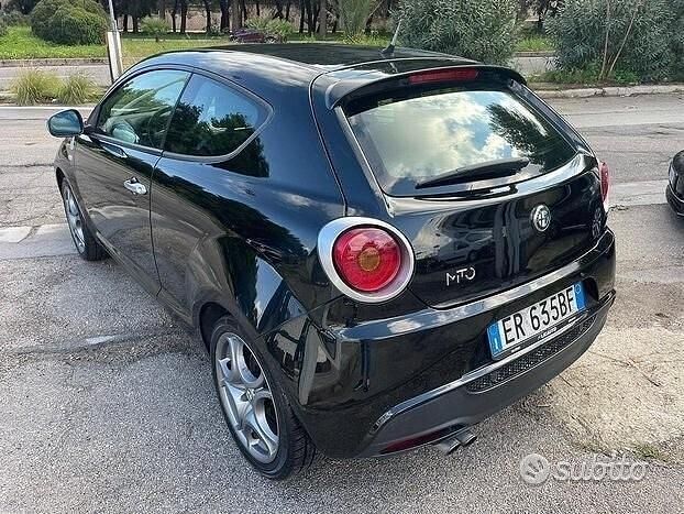 Usata Alfa Romeo MiTo Quadrifoglio Verde 170 CV (125 kW) 2013 Nero Utilitaria