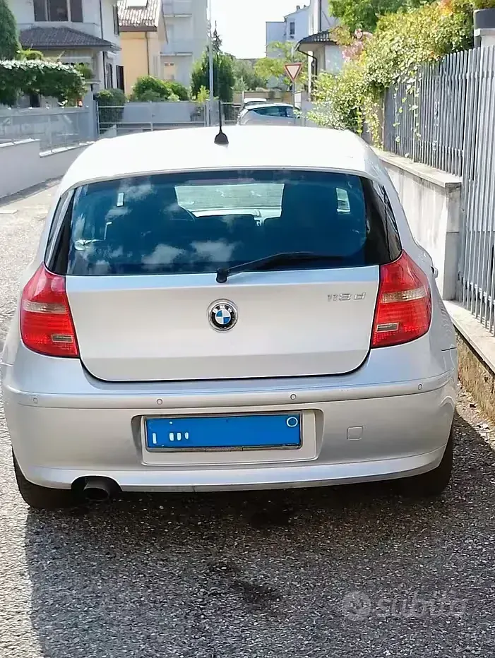 Usata BMW 118 Efficient Dynamics 143 CV (105 kW) 2009 Grigio Utilitaria