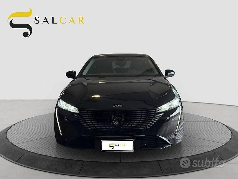 Usata Peugeot 308 Allure 131 CV (96 kW) 2022 Nero Berlina