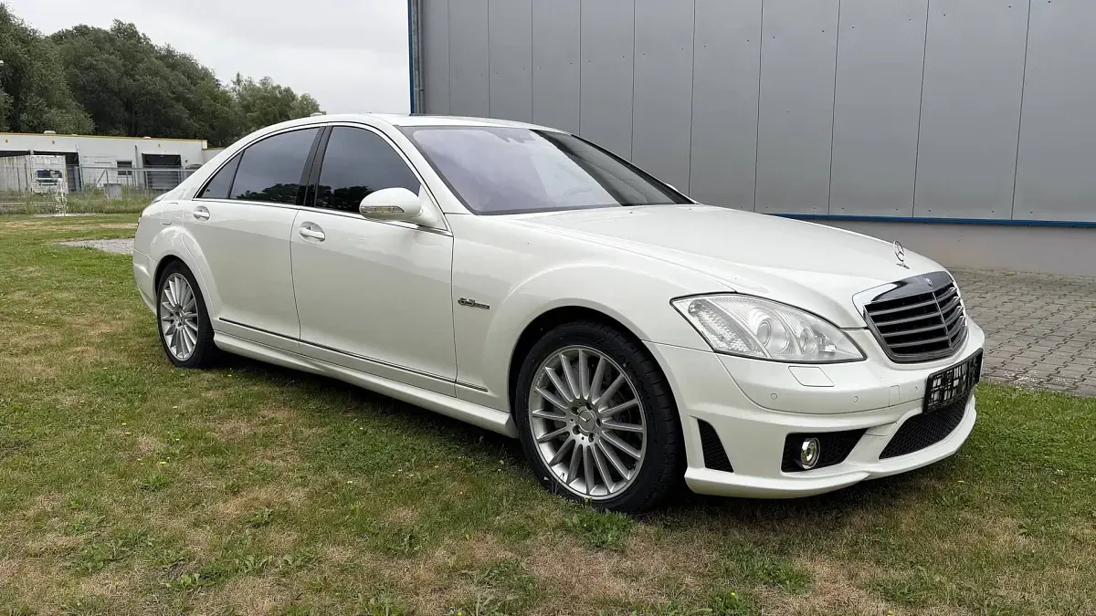 Usata Mercedes S63 AMG AMG 525 CV (386 kW) 2007 Bianco Berlina