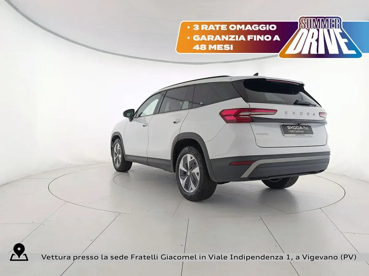 Usata Skoda Kodiaq Executive 150 CV (110 kW) 2024 Bianco luna metallizzato SUV