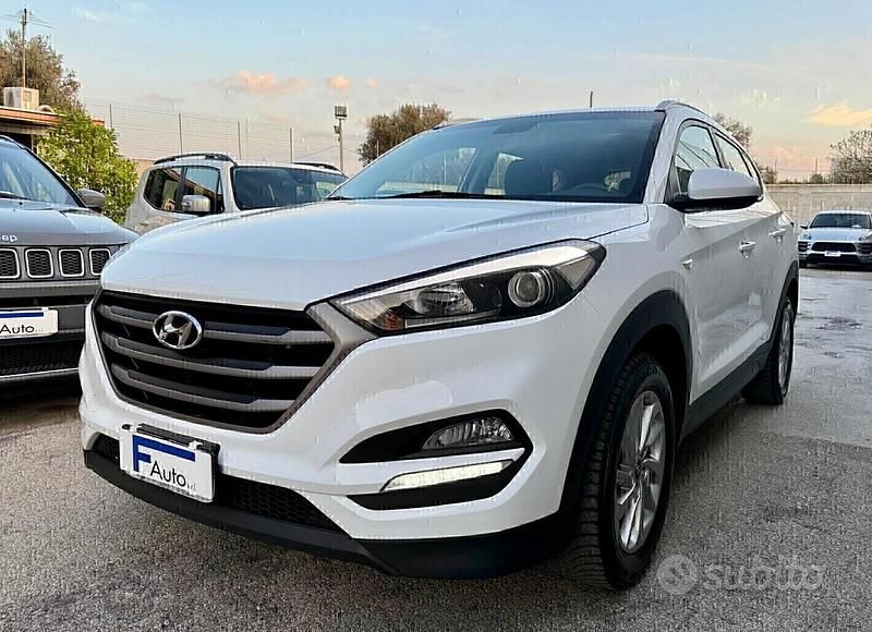 Usata Hyundai Tucson 116 CV (85 kW) 2018 Bianco SUV