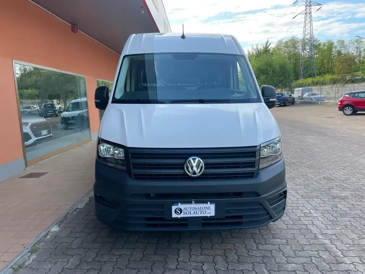 Usata VW Crafter Business 140 CV (102 kW) 2023 Bianco Furgone