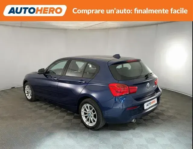 Usata BMW 118 Advantage 150 CV (110 kW) 2019 Blu Berlina