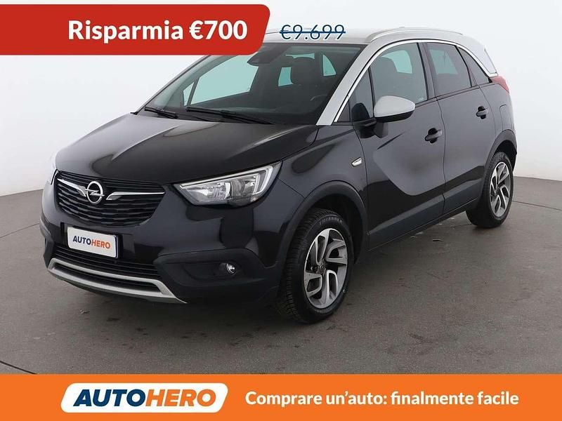Usata Opel Crossland X Innovation 110 CV (80 kW) 2018 Nero SUV