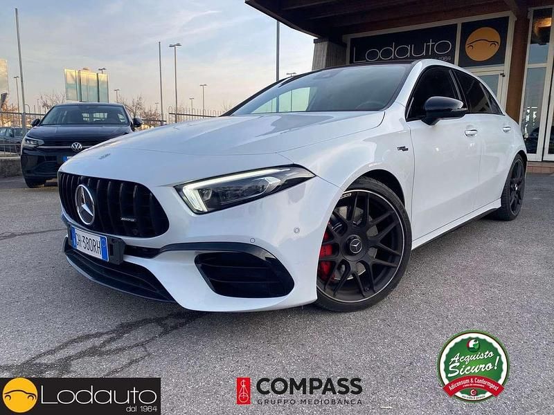Usata Mercedes A45 AMG AMG 421 CV (309 kW) 2022 Bianco Berlina