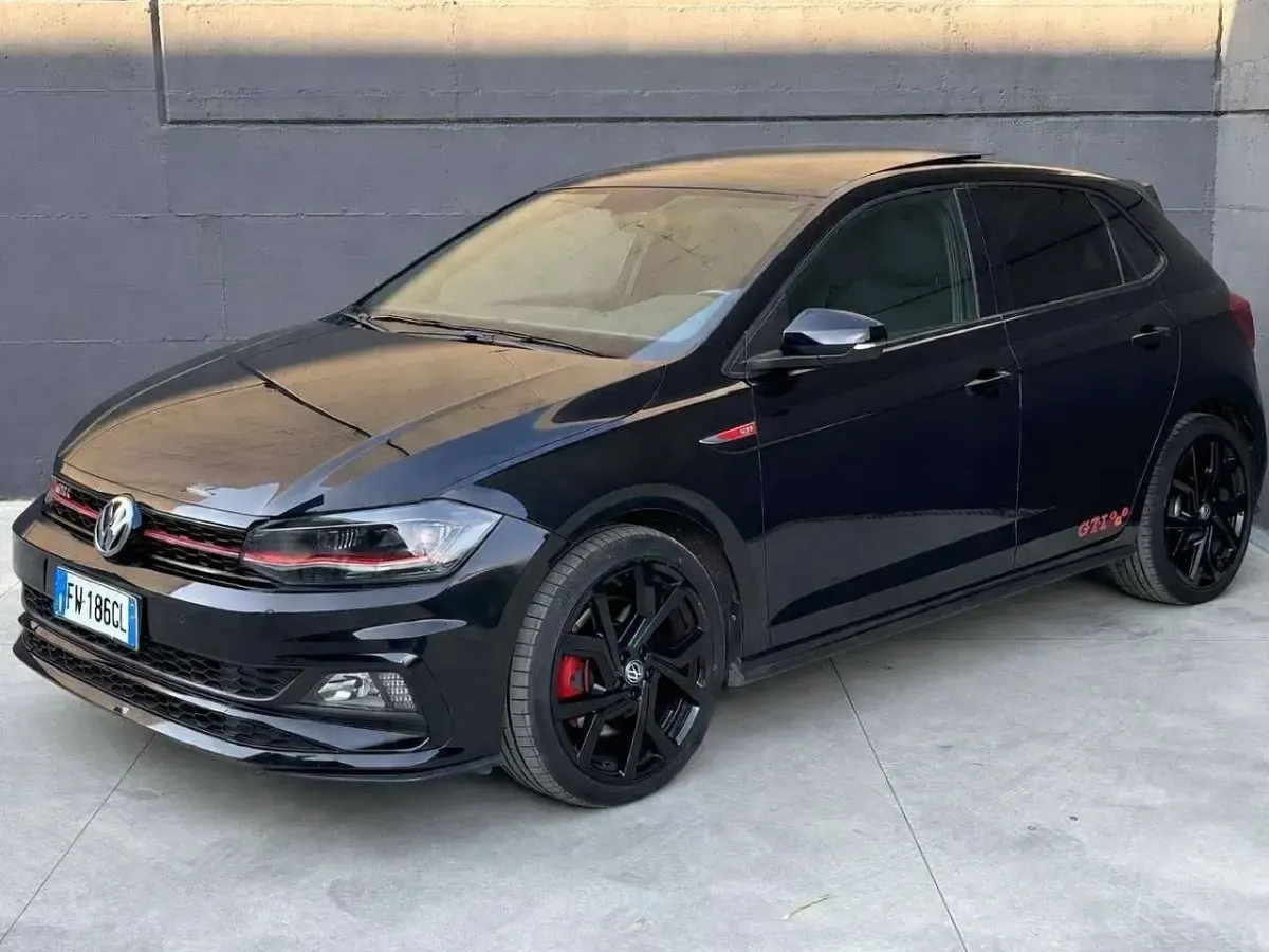 Usata VW Polo GTI 200 CV (147 kW) 2019 Nero Utilitaria
