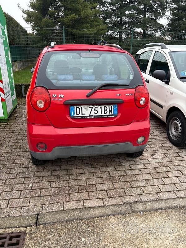 Usata Chevrolet Matiz 52 CV (38 kW) 2007 Rosso Utilitaria