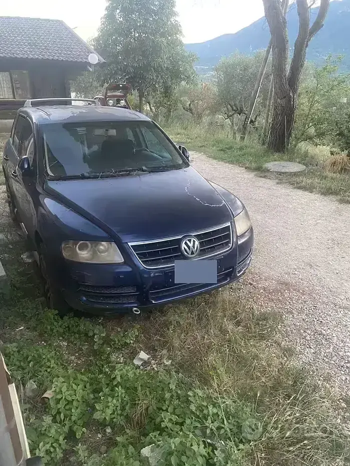 Usata VW Touareg 174 CV (127 kW) 2004 Bluazzurro SUV