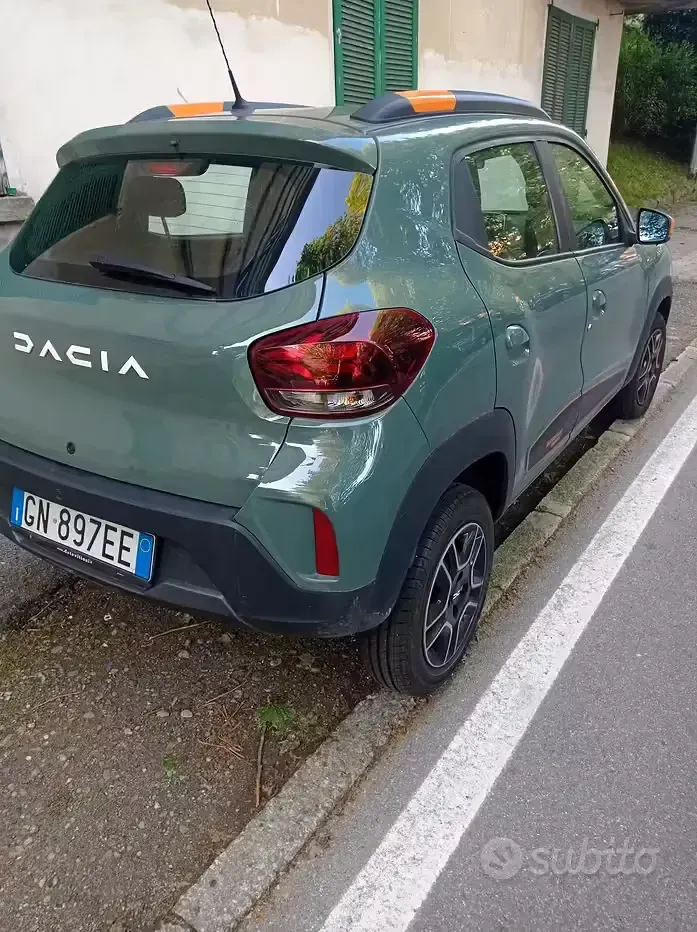 Usata Dacia Spring 18 kW (25 CV) 2023 Verde Utilitaria