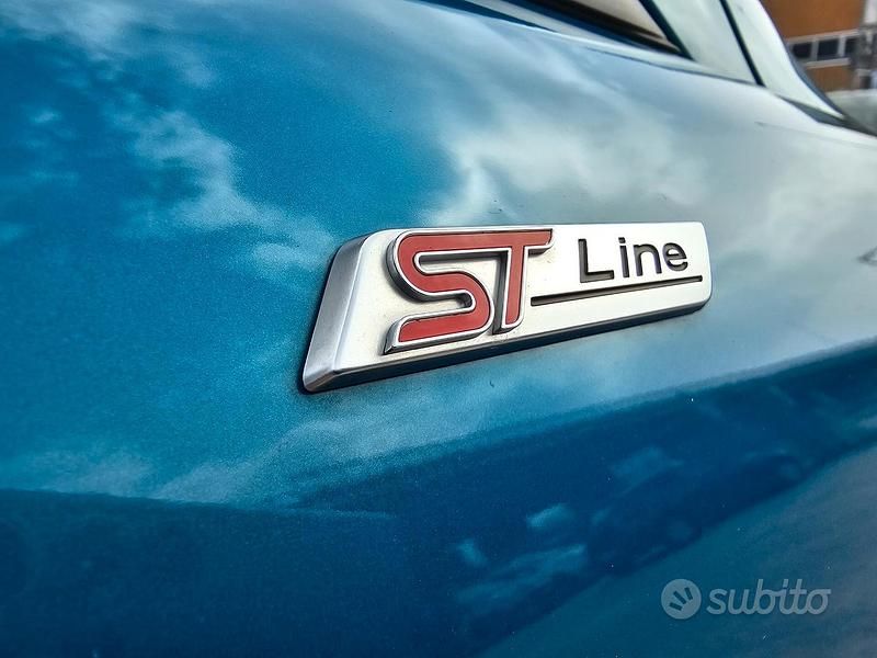 Usata Ford Fiesta ST-Line 86 CV (63 kW) 2018 Blu Utilitaria
