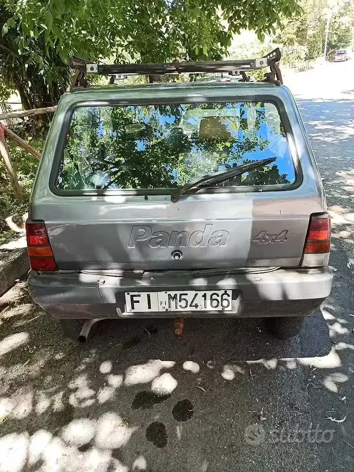 Usata Fiat Panda 50 CV (36 kW) 1992 Grigio Utilitaria