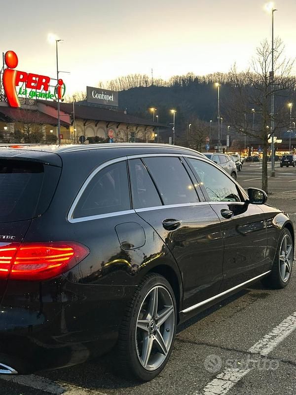 Usata Mercedes C220 2014 Nero Station wagon