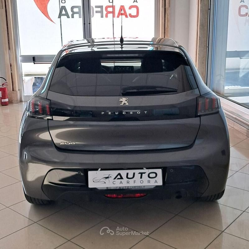 Usata Peugeot 208 Allure 101 CV (74 kW) 2021 Grigio Utilitaria