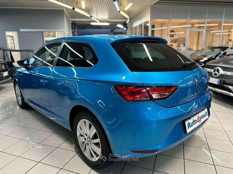 Occasion Seat Leon Reference 90 ch (66 kW) 2014 Bleue Coupé