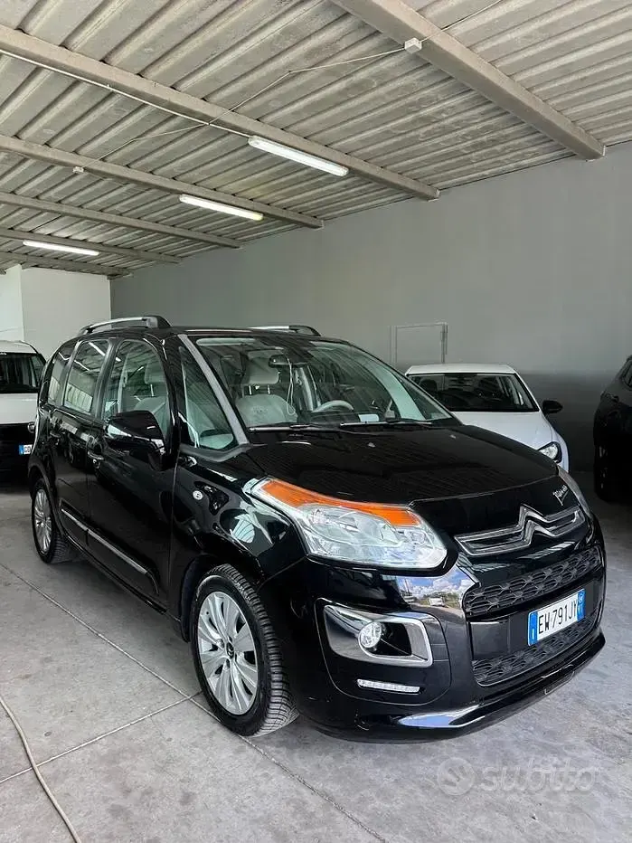 Usata Citroën C3 Picasso Exclusive 92 CV (67 kW) 2014 Nero Monovolume