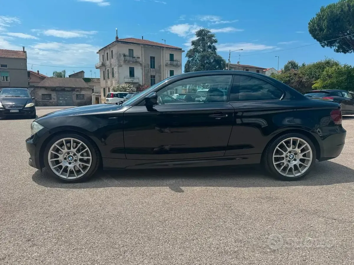 Usata BMW 120 Coupé M Sport 177 CV (130 kW) 2012 Nero Coupé