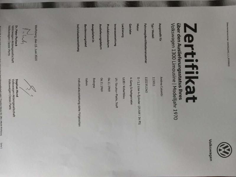 Usata VW Beetle 34 CV (25 kW) 1970 Blu/azzurro Utilitaria