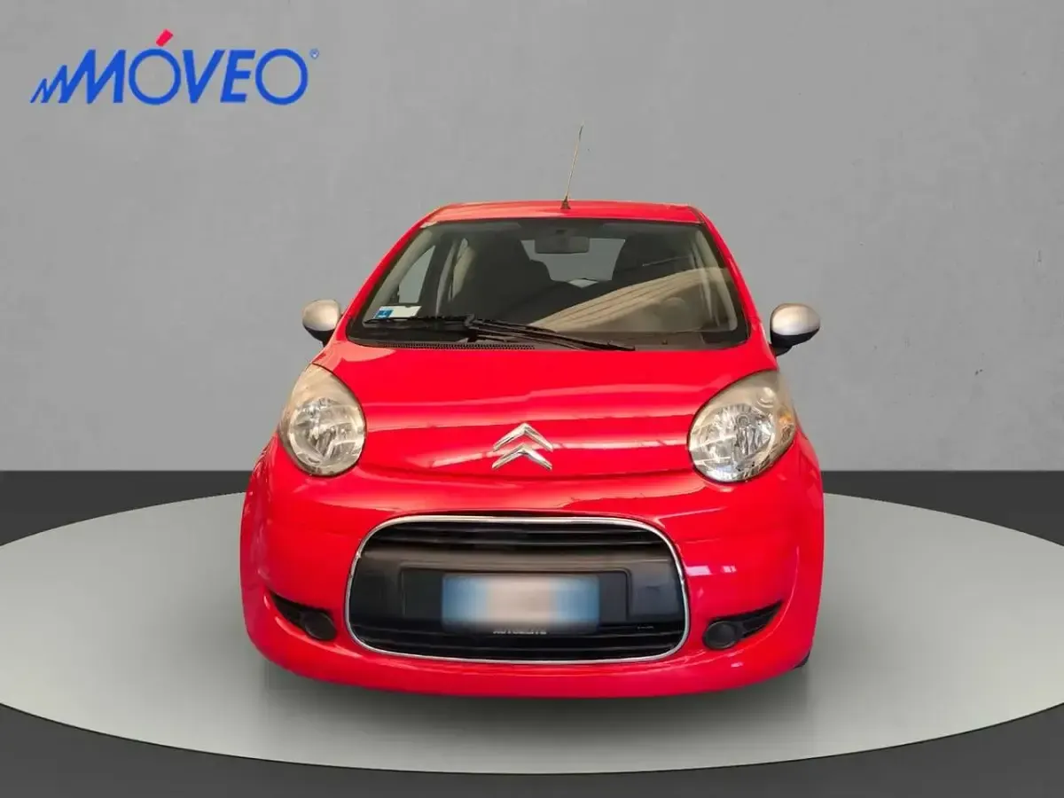 Usata Citroën C1 68 CV (50 kW) 2010 Rosso Utilitaria