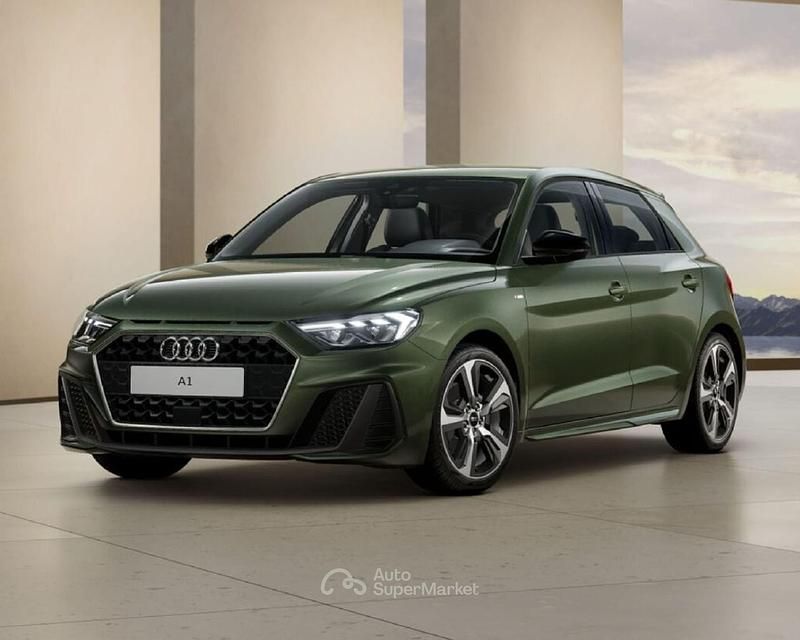 Verde Usata 2024 Audi A1 S-Line Due volumi | 25.990 € (Buon prezzo) - Immagine 1/1