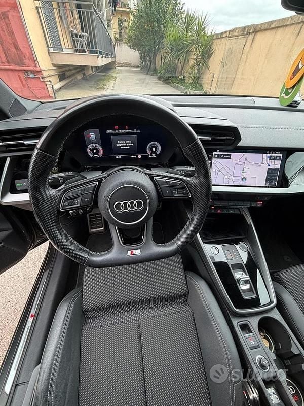 Usata Audi A3 S-Line 150 CV (110 kW) 2023 Grigio Berlina