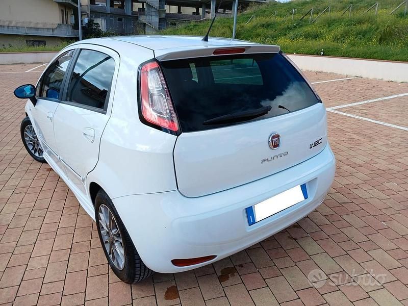 Usata Fiat Punto 75 CV (55 kW) 2012 Bianco Berlina