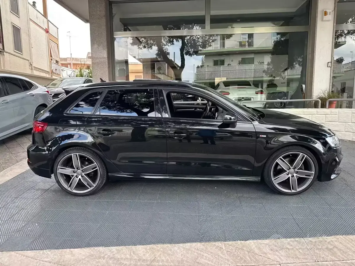 Usata Audi A3 Ambiente 184 CV (135 kW) 2017 Nero Berlina