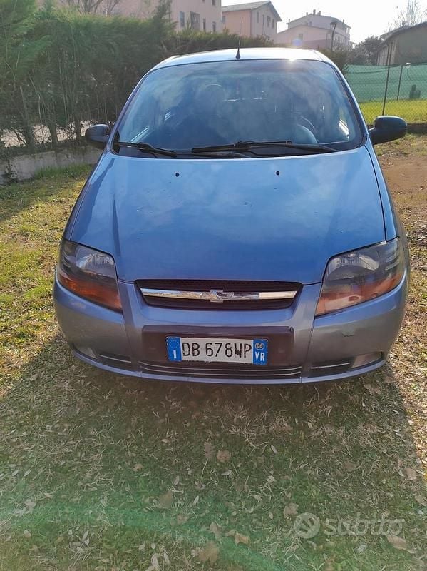 Usata Chevrolet Kalos SX 72 CV (52 kW) 2006 Blu Berlina