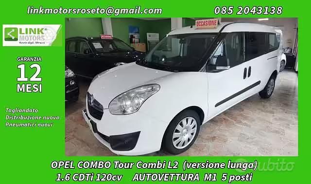 Occasion Opel Combo 120 ch (88 kW) 2016 Blanc Monospace