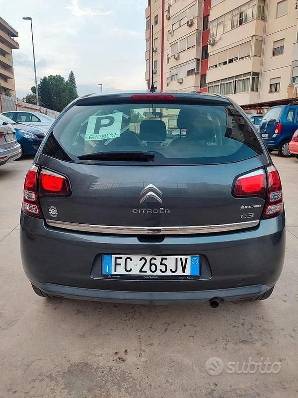 Usata Citroën C3 Exclusive 82 CV (60 kW) 2016 Grigio Utilitaria