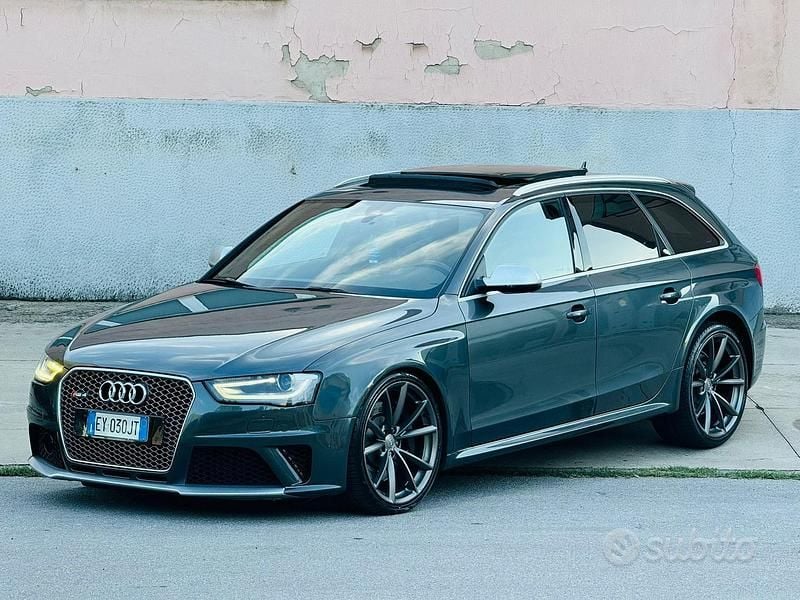 Usata Audi RS4 450 CV (330 kW) 2015 Grigio Station wagon