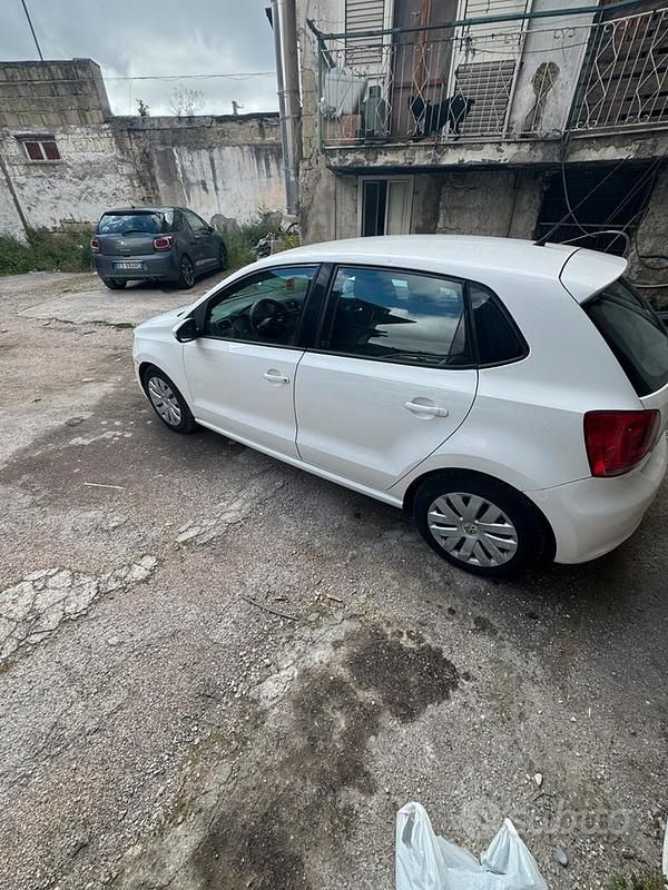 Usata VW Polo 90 CV (66 kW) 2009 Bianco Utilitaria