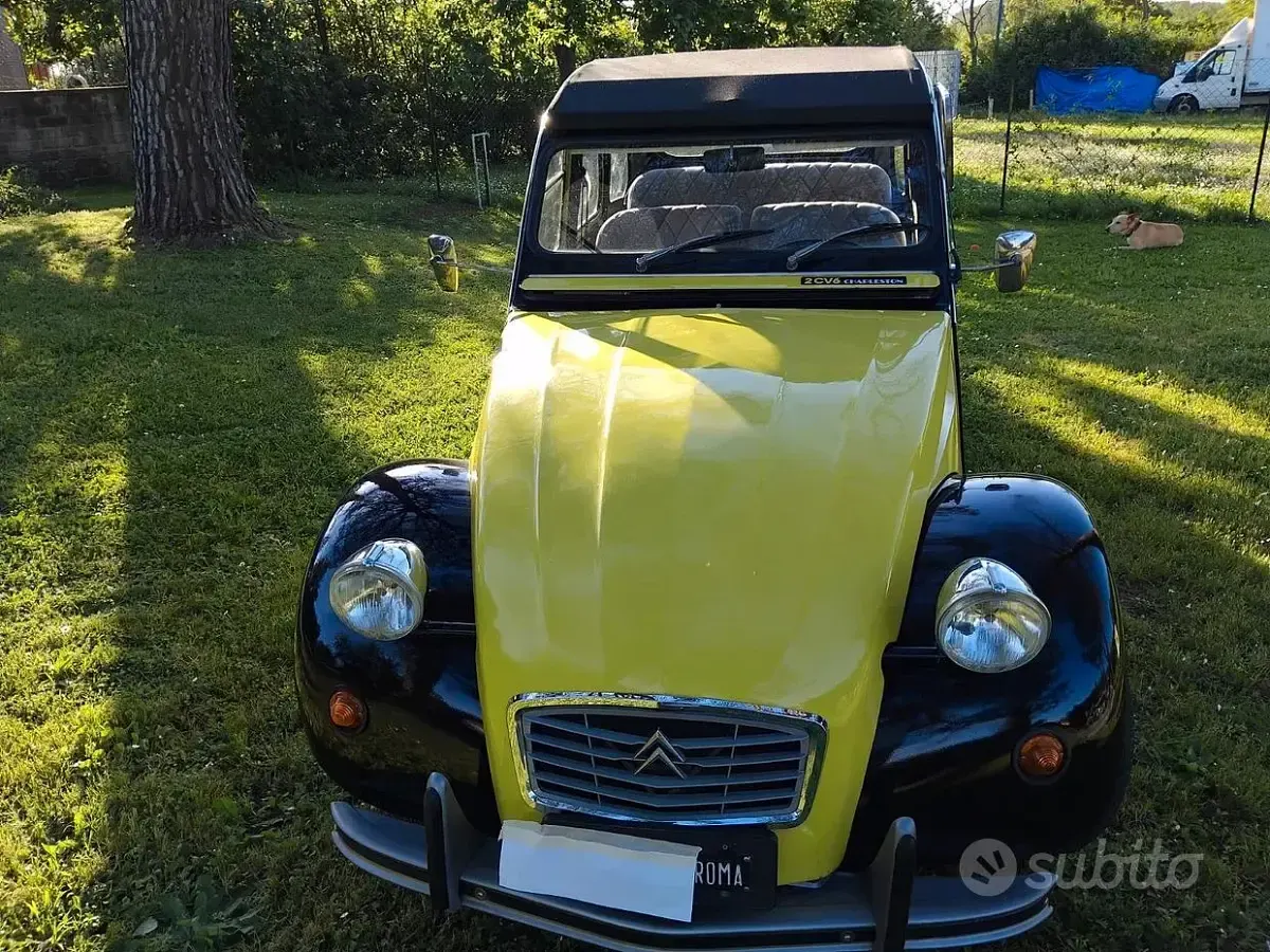 Occasion Citroën 2CV 29 ch (21 kW) 1983 Jaune Berline
