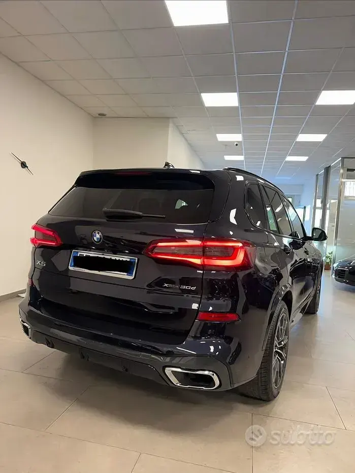Usata BMW X5 M Sport 265 CV (194 kW) 2019 Bluazzurro SUV
