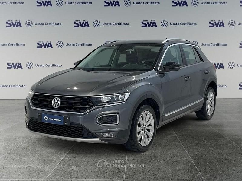 Grigio(met.) Usata 2019 VW T-Roc Advance SUV | 16.900 € (Buon prezzo) - Immagine 1/4
