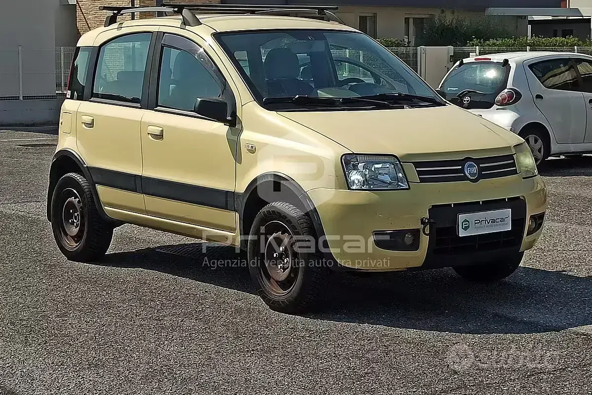 Usata Fiat Panda 4x4 Climbing 60 CV (44 kW) 2006 Giallo Utilitaria