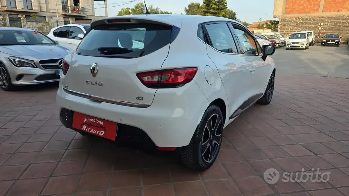 Usata Renault Clio IV 90 CV (66 kW) 2016 Bianco Berlina
