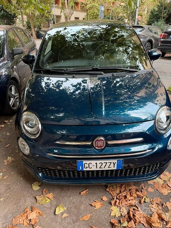 Blu Usata 2020 Fiat 500 Due volumi | 11.700 € (Buon prezzo) - Immagine 1/4