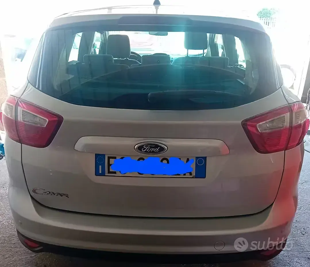 Usata Ford C-MAX Titanium 116 CV (85 kW) 2013 Grigio Monovolume