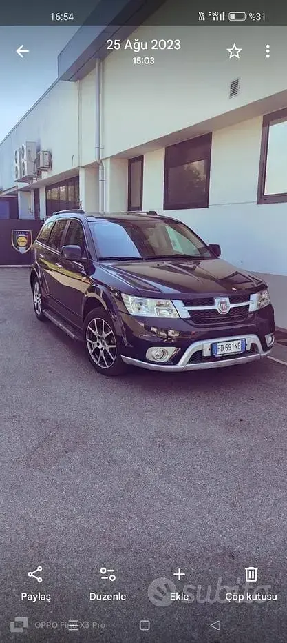 Usata Fiat Freemont Black Code 170 CV (125 kW) 2016 Nero SUV