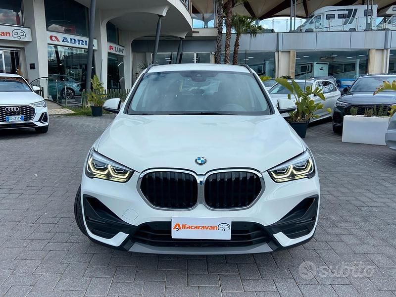Usata BMW X1 Advantage 150 CV (110 kW) 2021 Bianco SUV