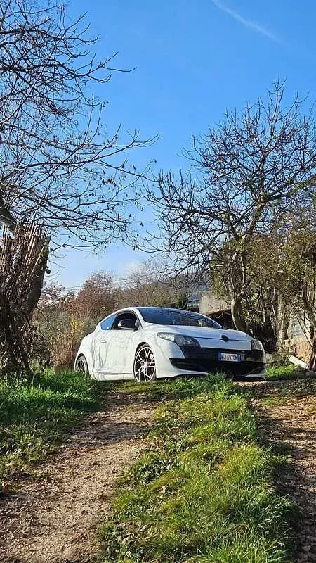 Usata Renault Mégane Coupé R.S. 250 CV (183 kW) 2011 Bianco Coupé