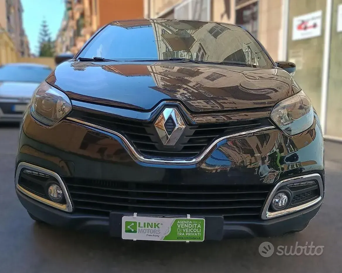 Usata Renault Captur 90 CV (66 kW) 2014 Nero SUV