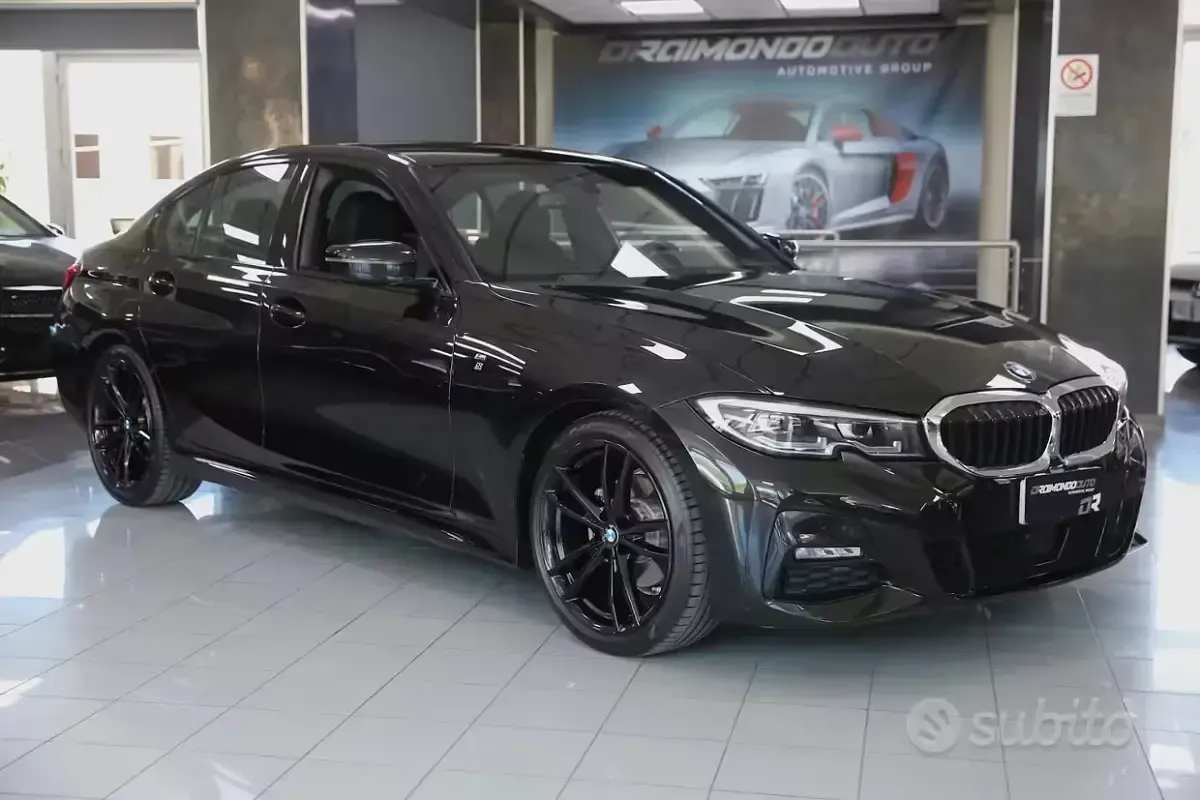 Usado BMW 320 M Sport 190 CV (139 kW) 2020 Negro Berlina