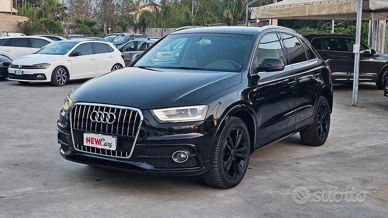 Usata Audi Q3 140 CV (102 kW) 2014 Nero SUV