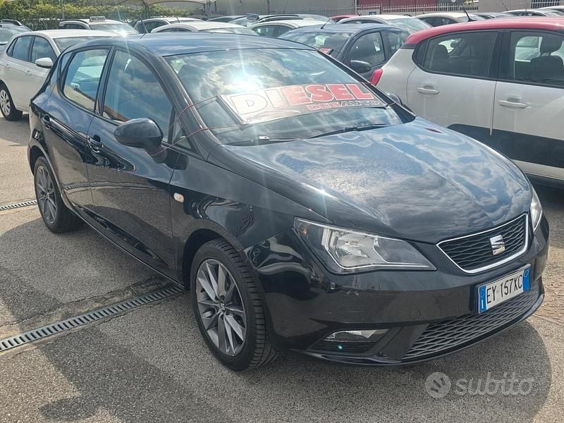 Brugt Seat Ibiza Business 75 HK (55 kW) 2015 Sort Sedan